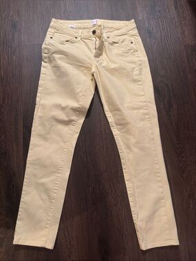 Rich & Skinny Pale Yellow Slim Jeans